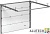 Гаражные автоматические ворота ALUTECH Trend размер 2750х2750 мм в Джанкое 